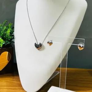 Conjunto de coração liso