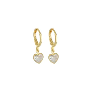 Brinco de Clik Pingente de Gota 5mm