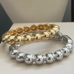 Bracelete Bolinha abertura Lateral