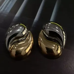 Brinco duas gotas Mix de Banhos tarraxa