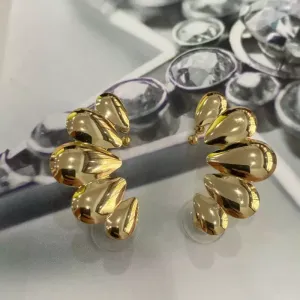 Brinco Ear Cuff gotas