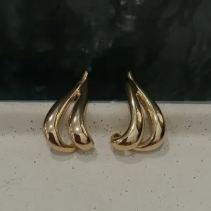 Brinco Ear Hook liso tarraxa
