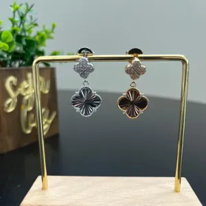 Brinco de Trevo Inspiração - Banhado a Ouro