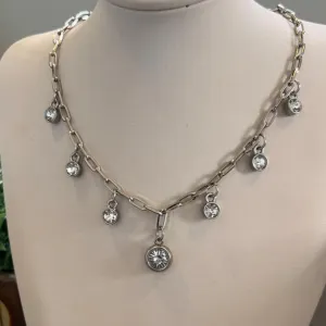 Colar ponto de Luz - Banho Ouro