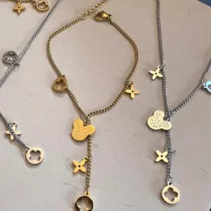Pulseira Mickey - Aço com Banho