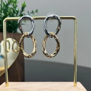 Brinco duas argolas - Mix Banhos