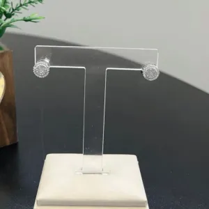 Brinco Ponto de Luz Cravejado - Tarraxa