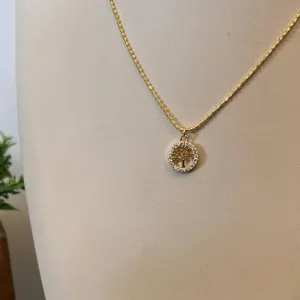 Colar fio Bolinha pingente arvore da vida