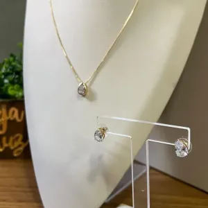 Conjunto Ponto de Luz  Gota 10mm