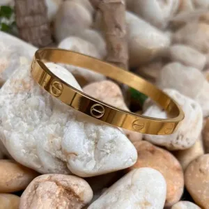 Bracelete Inspiração - Aço com banho