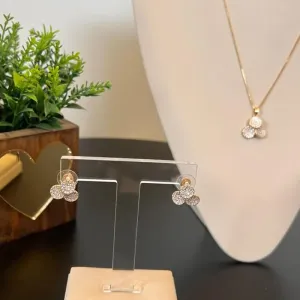 Conjunto Cravejado em zirconias