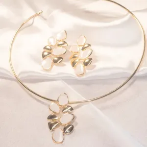 Conjunto Madre Perola Aro