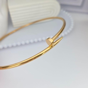 Choker Aro prego  inspiração - Aço com  banho de Ouro