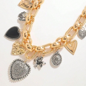 Colar Pingentes Bijuteria Fina