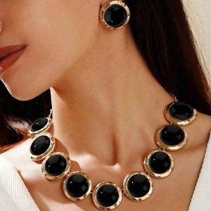 Conjunto Circulo Geométrico em Acrílico