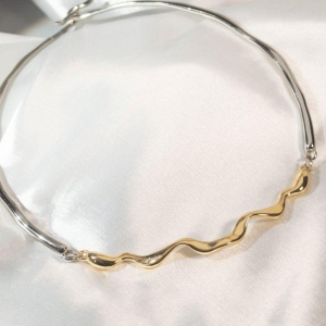 Choker Aro Frente Ondulada - Mix Banhos