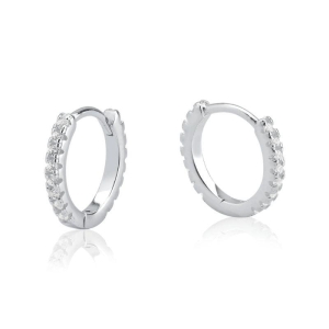 Brinco clik cravejado 12mm