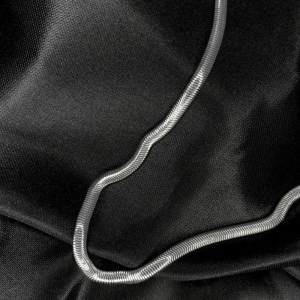 Colar Snake 60cm 6mm - Aço inox