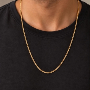 Corrente masculina em Elos Grumet com 2mm e 60cm