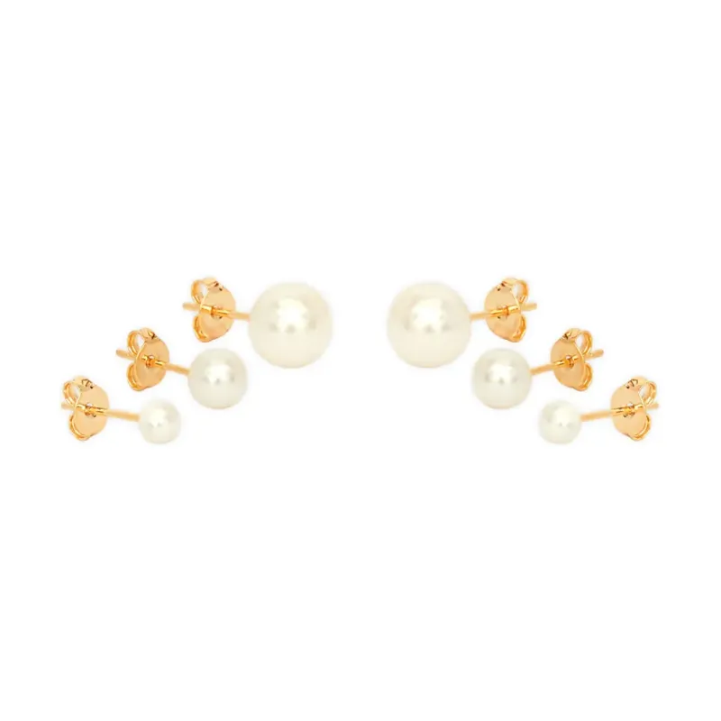 Trio de Pérolas 5/4/3mm
