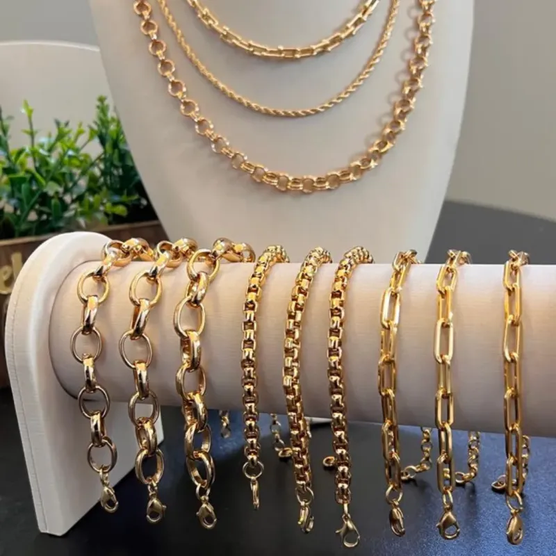 Pulseira Elo Cartier - Banho de Ouro