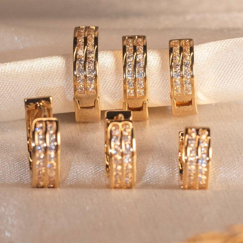 Brinco Trio de Argolinha clik