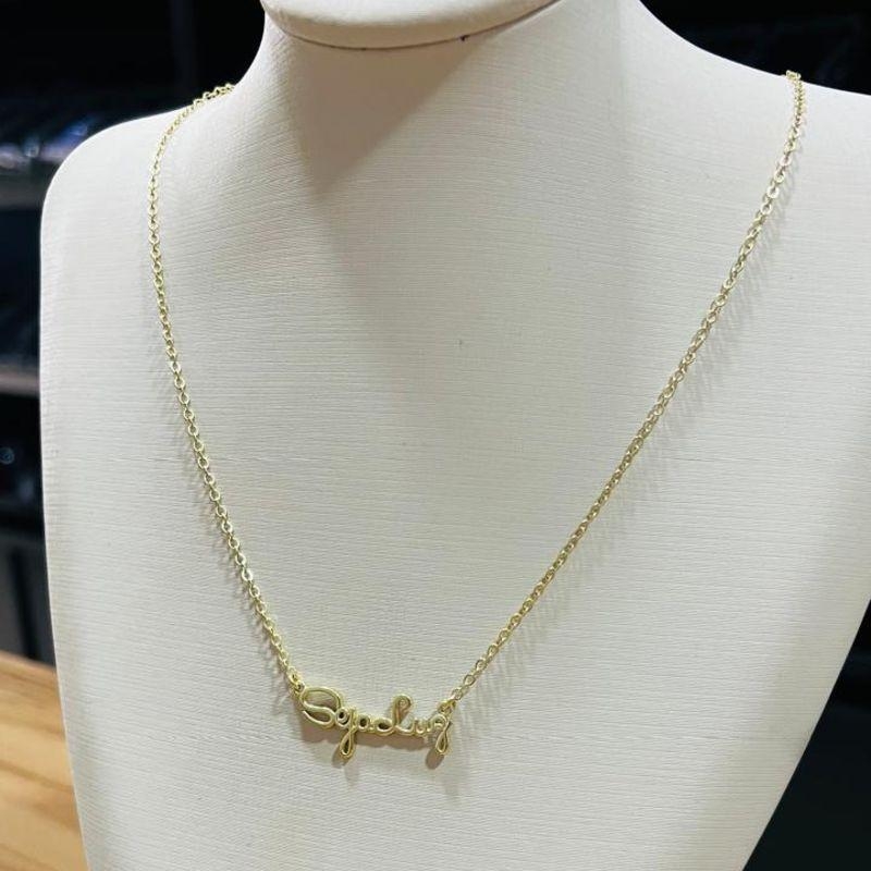 Colar elos Pingente Seja Luz