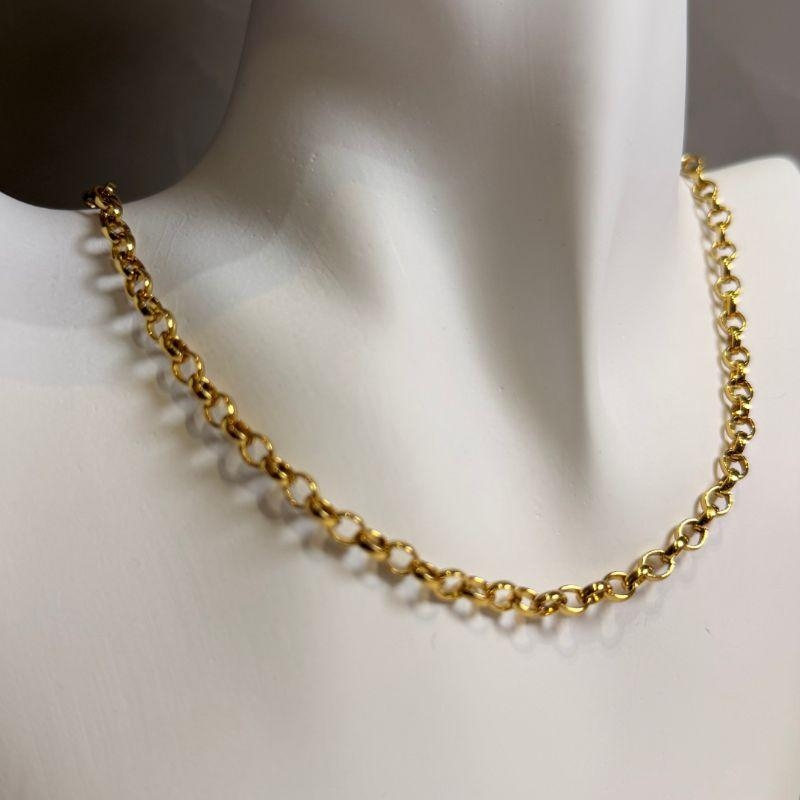 Choker Elo Português 4mm 45cm