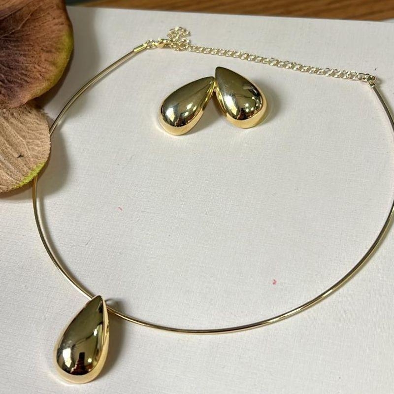 Conjunto Aro de gota 25mm