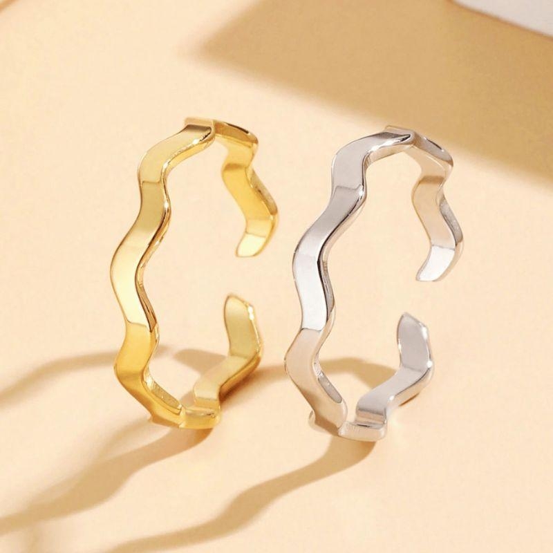 Anel Ondulado regulável - Aço Inox