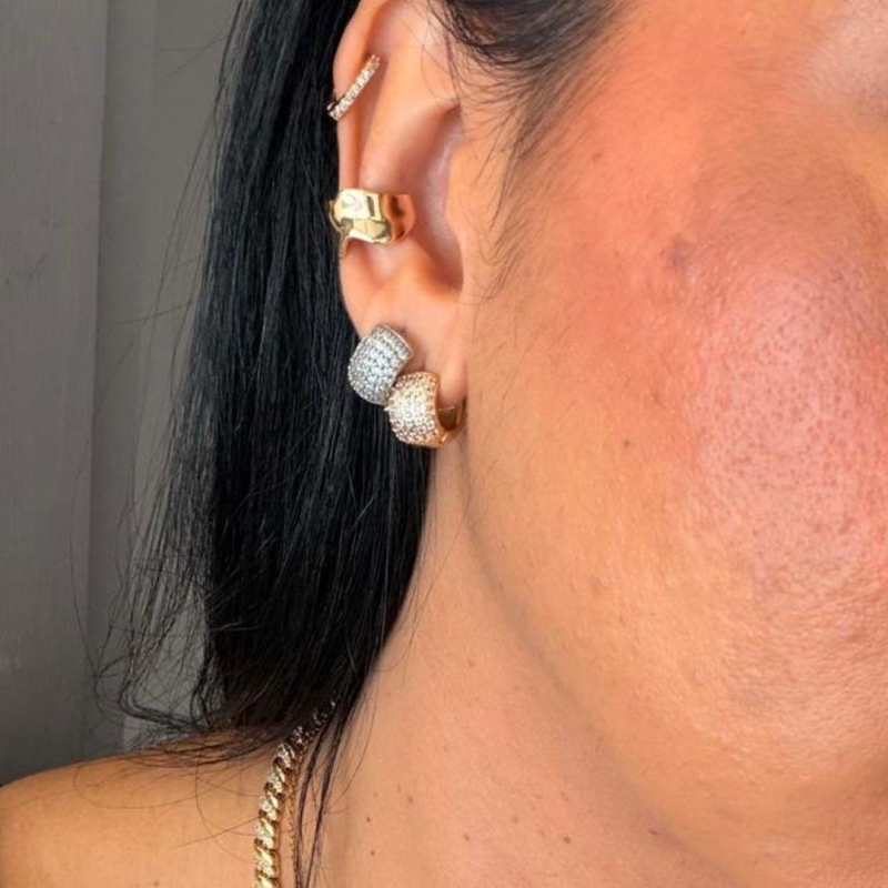 Piercing Fake ondulado