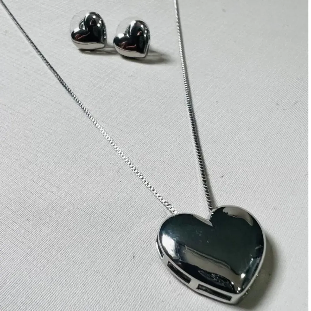 Conjunto de coração liso