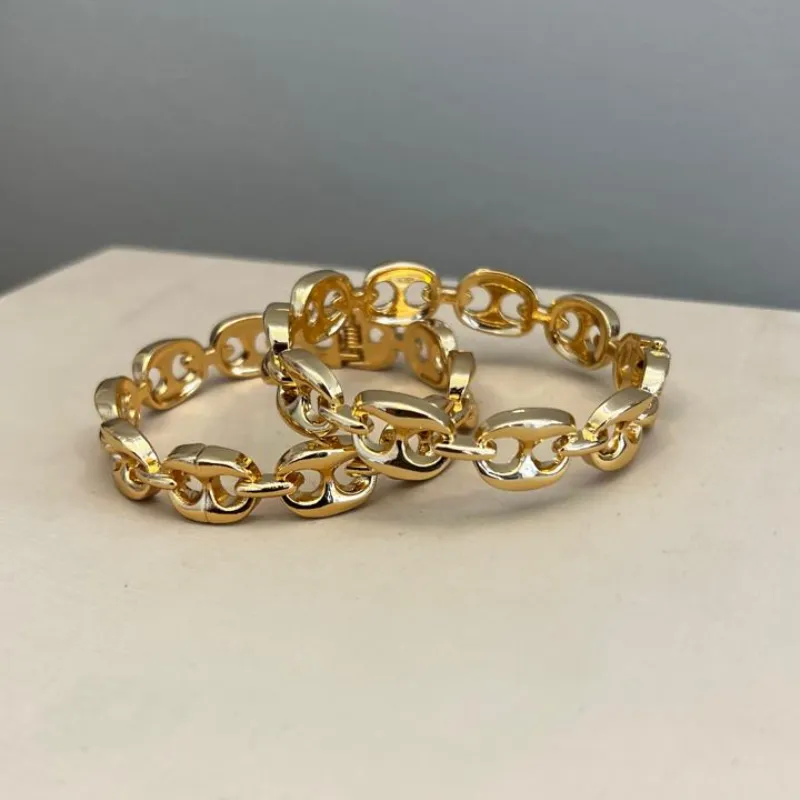 Bracelete Elos vazados