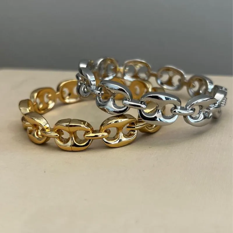 Bracelete Elos vazados