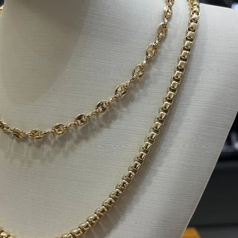 Colar duplo - Banhado a Ouro