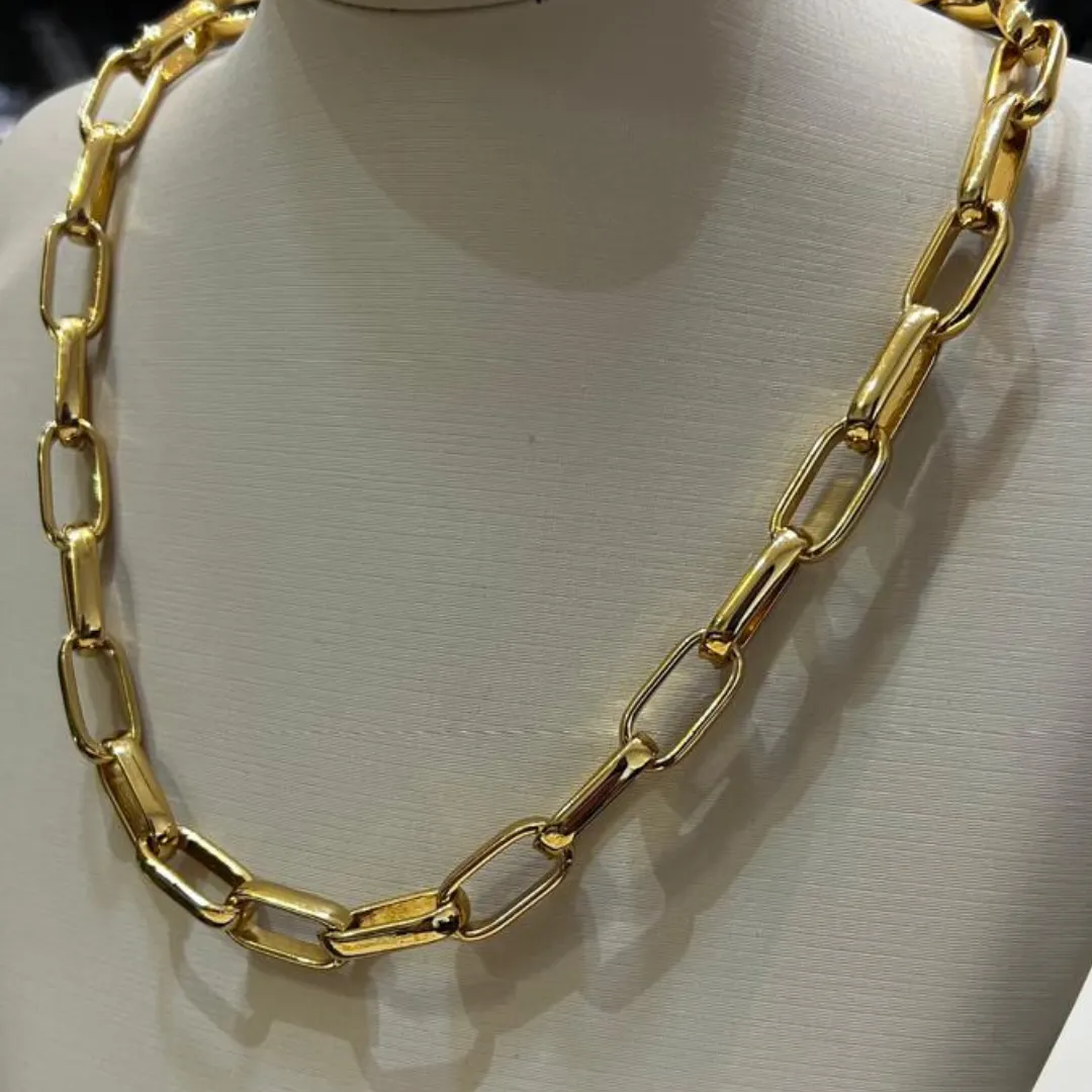 Choker elos Cartier - Dourada