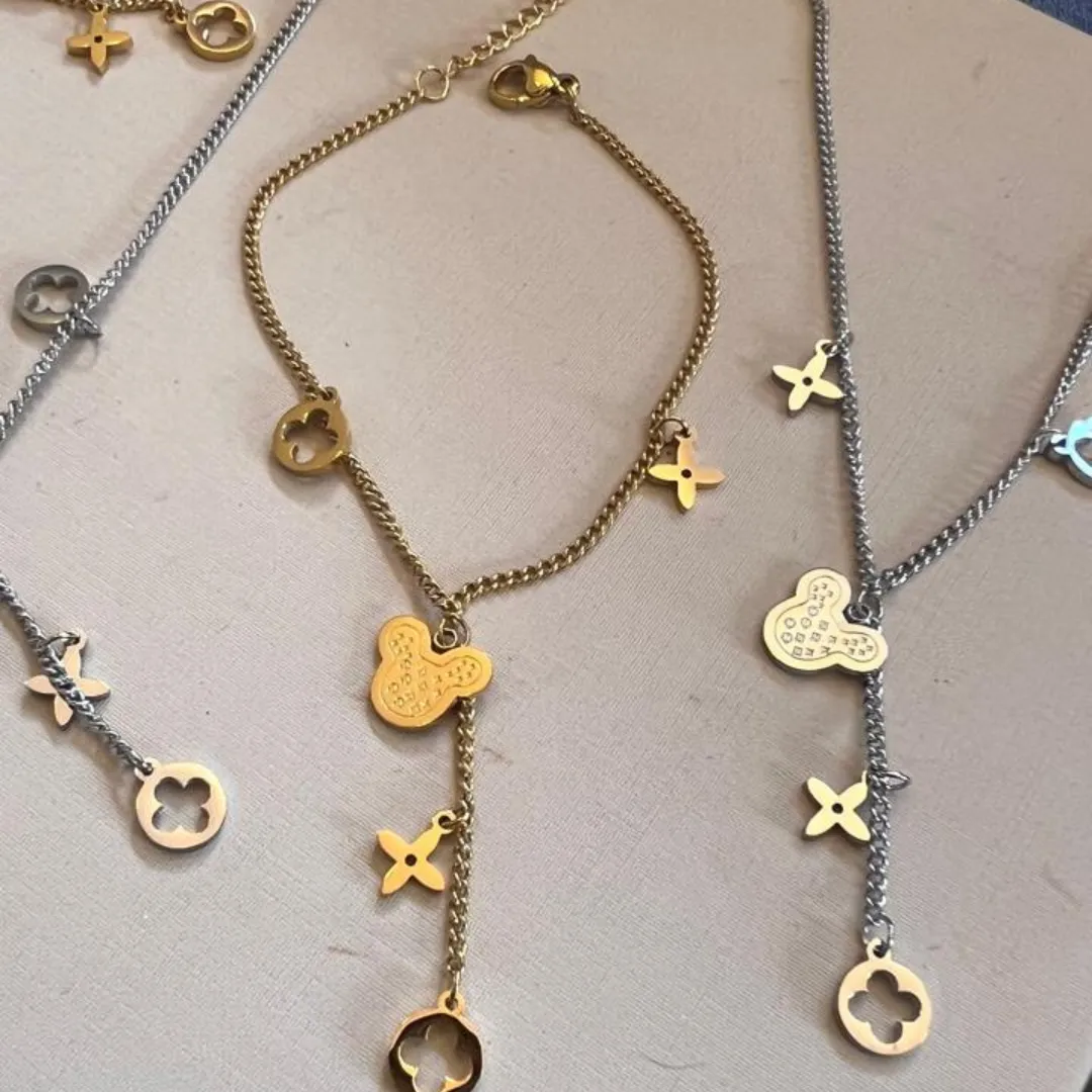 Pulseira Mickey - Aço com Banho