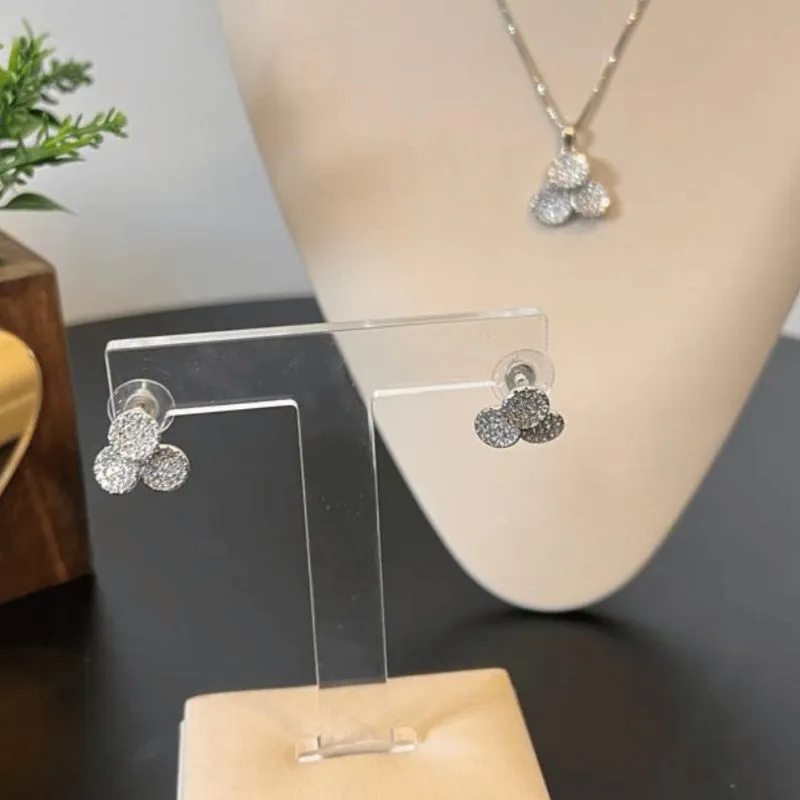 Conjunto Cravejado em zirconias