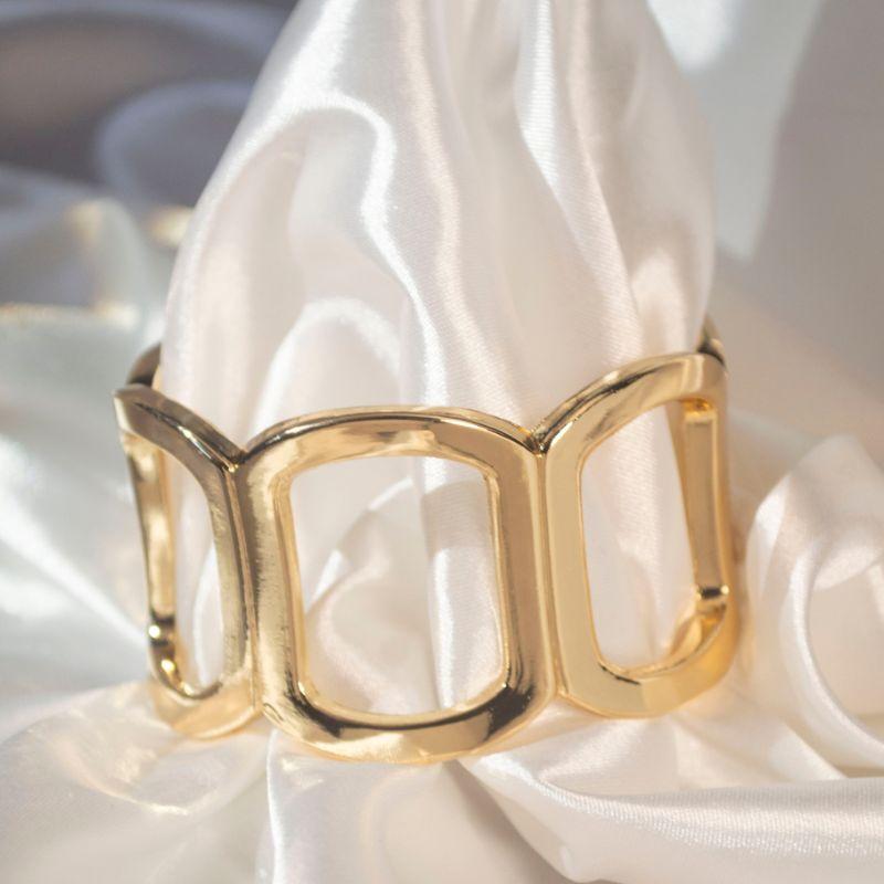 Bracelete de Elos Vazados