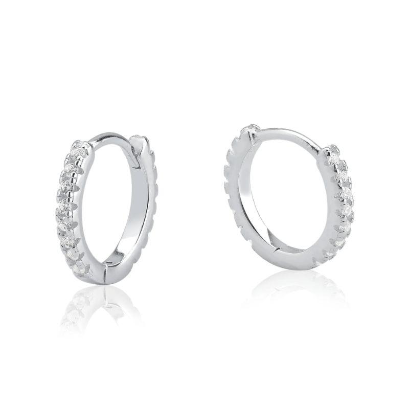 Brinco clik cravejado 12mm