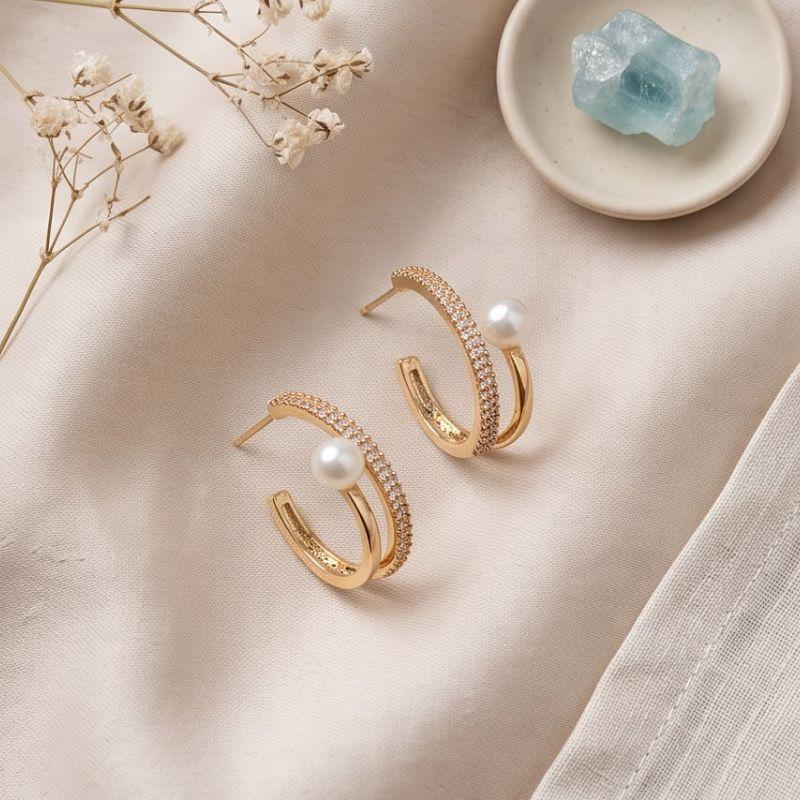 Brinco Ear Hook cavejado