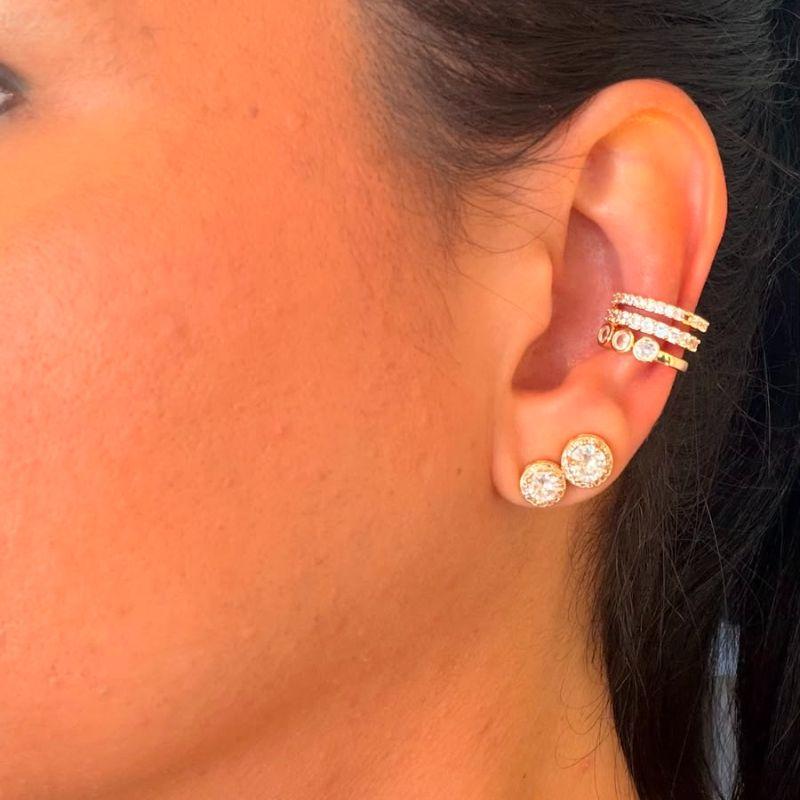 Piercing Fake 03aros cravejados