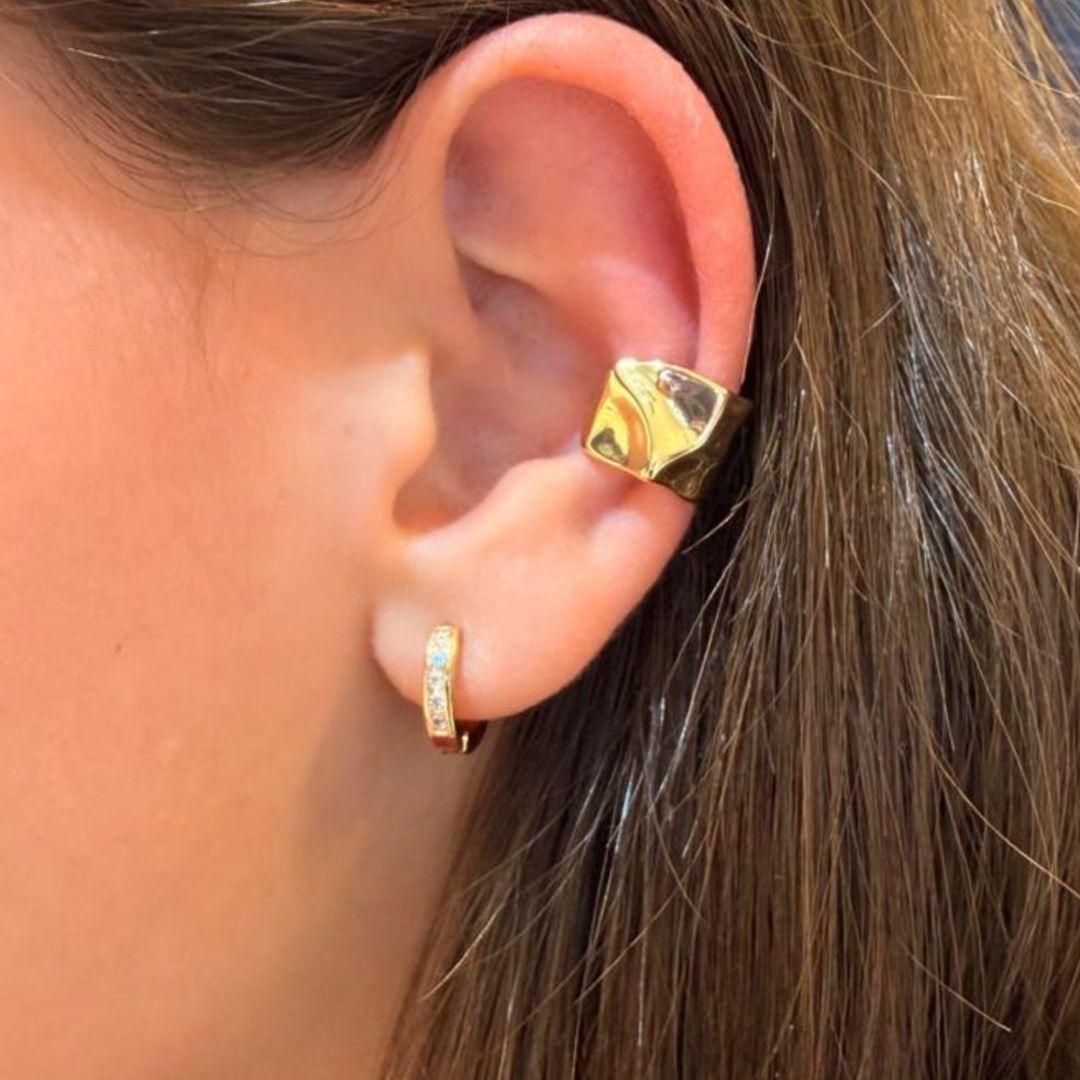 Piercing Fake Liso martelado
